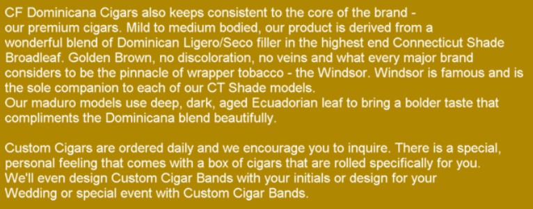Cigars Review and opinion